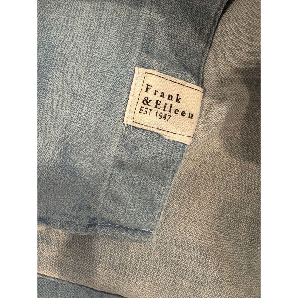 Frank & Eileen Mary Classic Shirtdress Blue Denim XL $348.00 - Picture 10 of 11